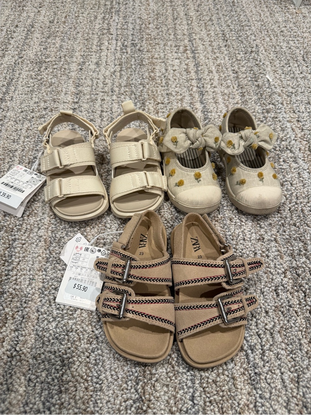 Zara kids shoes Bundle